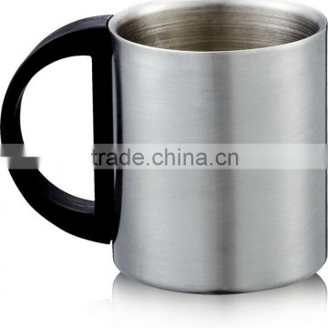 new style Double wall Stainless steel Beer mug/cup/metal tankard with handle