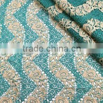 2015 Best Selling African Cord Lace Fabrics Nigeria Cord Lace photo-4