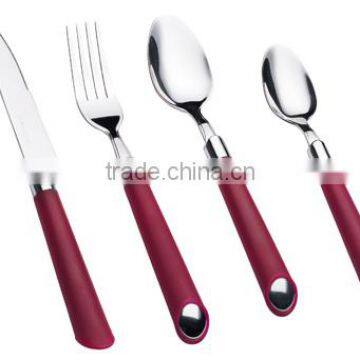 Whole-sale dinner set with popular plastic handle