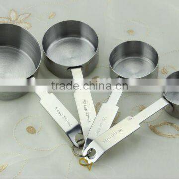 Stainless steel measuring scoops