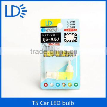 High Quality Car Led Bulb Ceramic Shell T5 Led Car Light