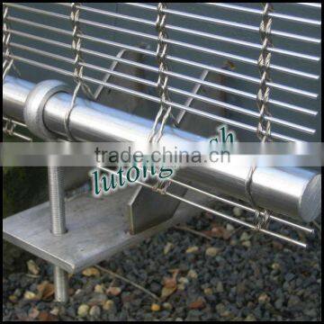 metal wire mesh exterior facade for building decoration