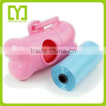 Yiwu Eco-friendly Hdpe Clear White Paw Printed Pet Waste Plastic Bag photo-3