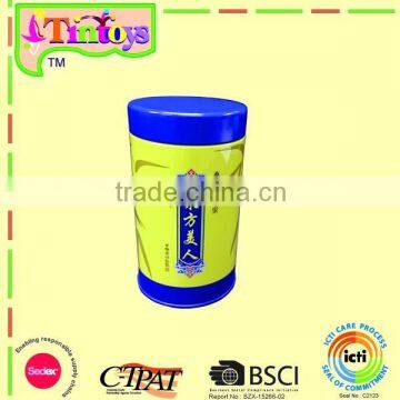 gift food chocolate chinese tea candy biscuit cookie round tin box