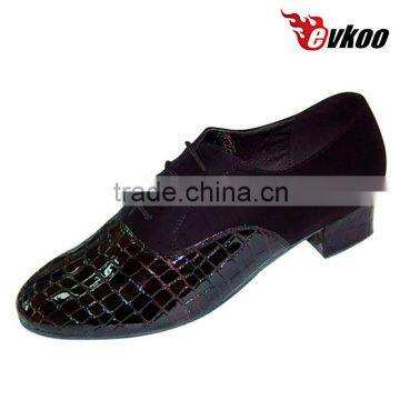 top quality patent and nubuck leather dance shoes dancer shoes men wholesale price