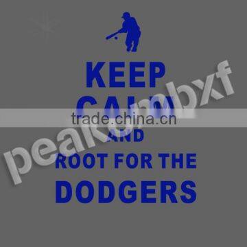 Dodgers Custom Vinyl Heat Transfers Hotsale Hot Fix Motif Iron on Transfers