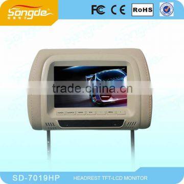 7inch/9inch Car Headrest Monitor With USB/SD Card and IR Transmitter Function photo-2