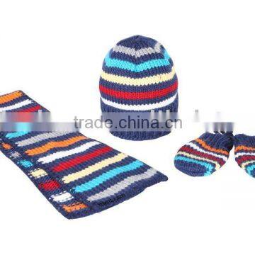 children scarf glove and hat