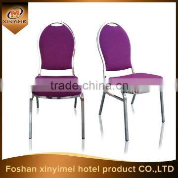 Chinese style dining room stainless steel chairs