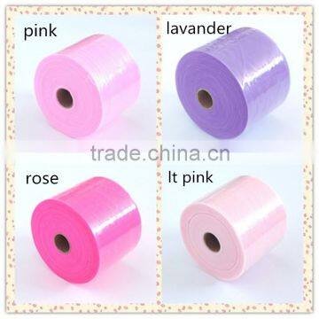 High quality multi color 5 inch tulle roll design for tutu/baby dress/wedding