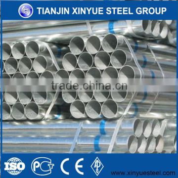 4 Inch Round Mild Steel Welded Hot Dipped Galvanized Steel Pipe