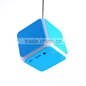 2016 Mini Cube Portable Bluetooth Speaker with LED Light