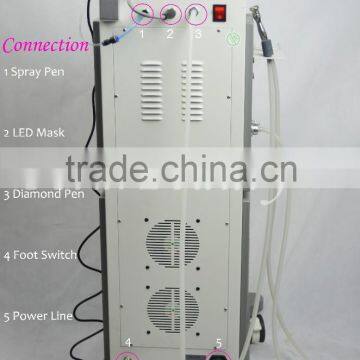 (CE Proof) o2 Jet Peel Diamond Facial Mask Ozone Spray Facial Spray Machine OB-JP 01 photo-2