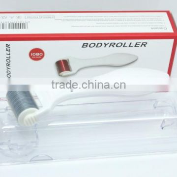 2014 best seller cosmetic 1.5mm,1.0mm 1080 body skin derma roller/skin roller-L008