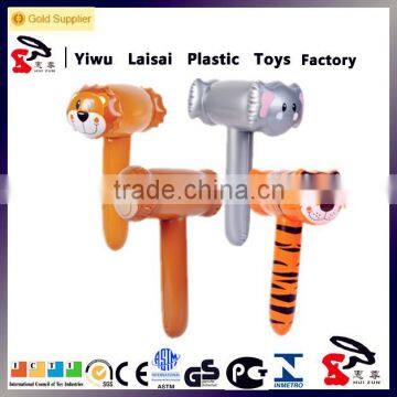 ZOO ANIMAL MALLET INFLATE,inflatble hammer toys