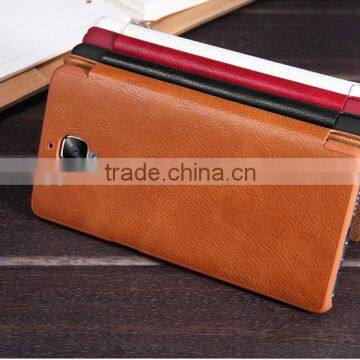 Quality Flip Leather Case For ONEPLUS 3 A3000, NILLKIN Qin PU Flip Leather Phone Case BUSINESS CARD CASE CLASSIC RESTRO photo-4