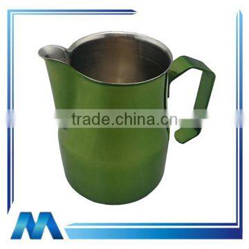 colorful stainless steel milk jug, Italy Cup, coffee jug