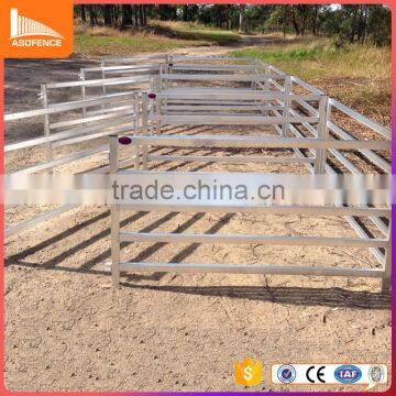 factory price farm equipment hot dipped galvanized used horse fence panels with gate