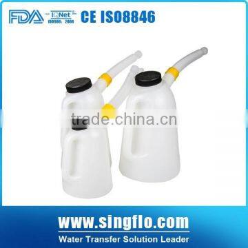 Singflo 2 gallon plastic water jugs with lids