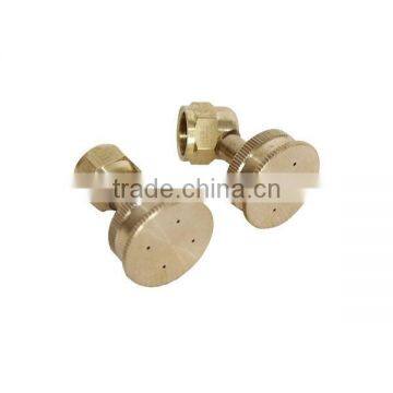 4-hole brass spray nozzle