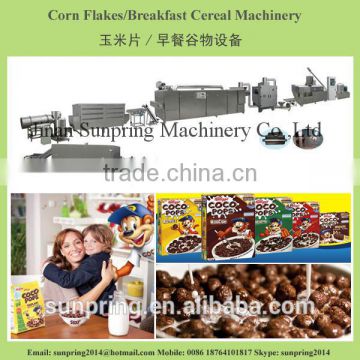 Breakfast cereal/snack food extruder machine