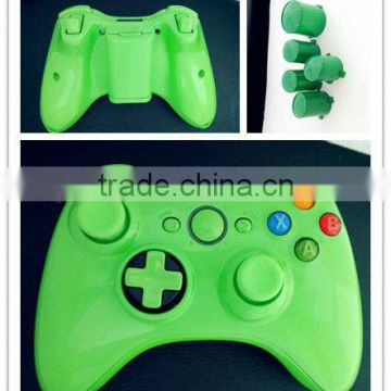 Green glossy wireless controller shell for xbox360 Slim/ for xbox360