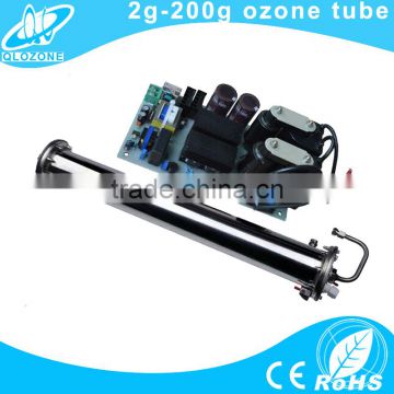 glass quartz ozone tube , corona discharge ozon tube , ozone tube generator parts , ozone teflon tubing