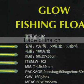 High quanlity 4.5*39mm Fishing Light Stick