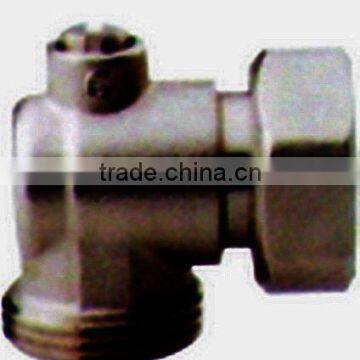 Brass Fittings Nickel Plated Brass Heating Valve,Angle Single WithoutConnector 3/4"X3/4"