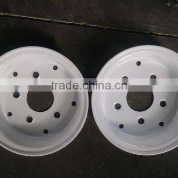 Solid Tire 4.00-8 5 Bolt Holes White Split Wheel Rims 3.75-8 With Low Price photo-4