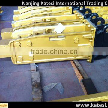 Heavy equipment excavator- hydraulic breaker hammers