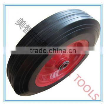 12x2.5 heavy load solid rubber wheel for wheelbarrow