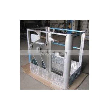 Aluminum aerial working platform