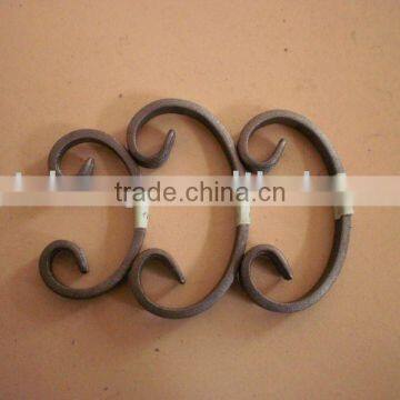 wrought iron scrolls