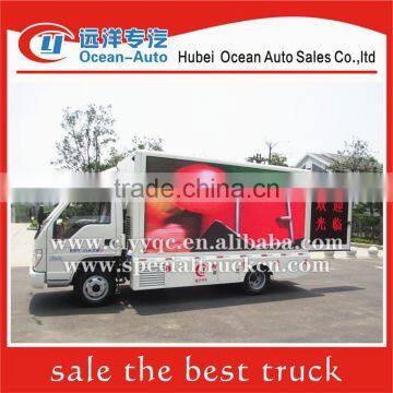 Foton 4x2 led mobile advertising truck for sale