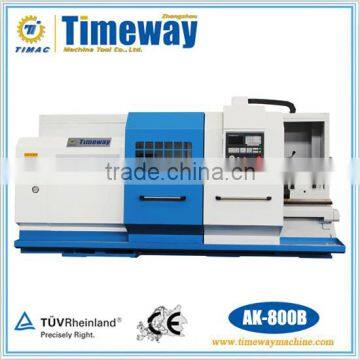 Large Sized CNC Lathe / 800mm Swing Heavy Duty CNC Horizontal Lathe