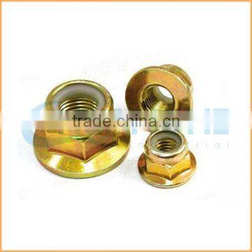 Chuanghe supply high quality din982 brass nylon lock nuts nylon ring nuts