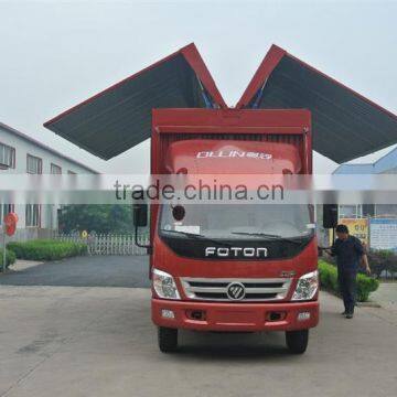 Mini Bus/view Van/coaster/passenger Car Foton Truck 6x6 With Crane photo-2
