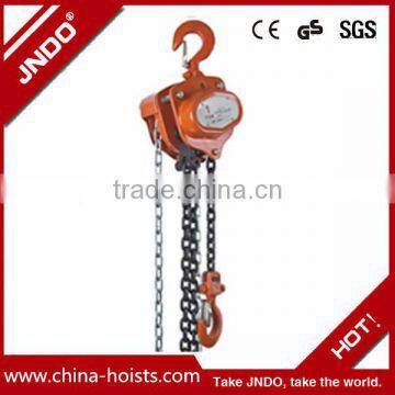 1 t 2t 3t 5t manual chain block hoists manufacturer in China