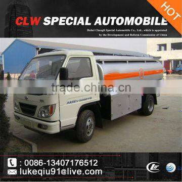 cheap price 4000l crude oil transporter truck for sale