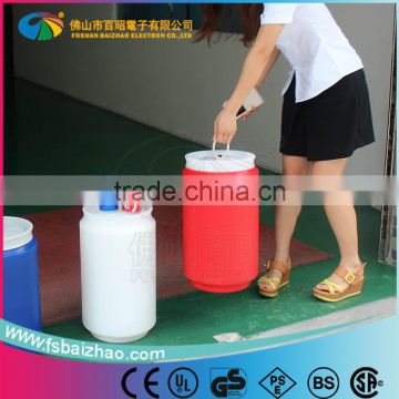 china produce,round barrel beverage high quality rotational molding plastic cooler