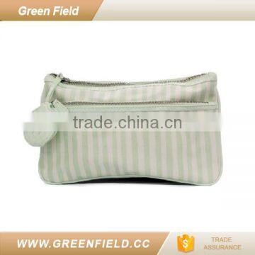 Green Field cotton cosmetic bag makeup organzier 2017