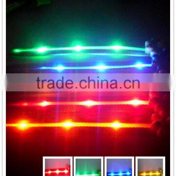 factory oem Colorful LED wrist band reflective Arm Band traffic warning band