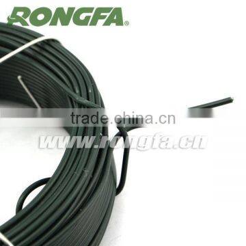 Green Round Plastic Coated Iron Wire photo-4