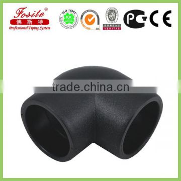 Diameter pe Pipes for Water Supply 12 SDR 11 PN 16 hdpe butt fusion fittings /pe