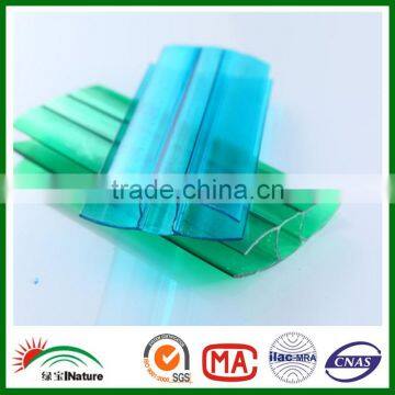 Factory Wholesale! PC Accessories & Connector.Foshan PC Profile H Connector.Polycarbonate Profile U&H for Greenhouse Building. photo-6