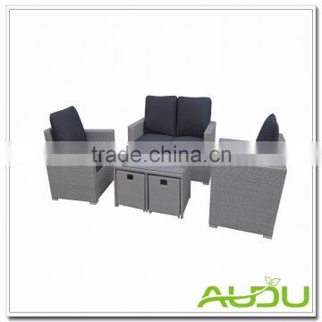 Audu 2017 Original Design Rattan Garden Outdoor Sofa With Drawers photo-6