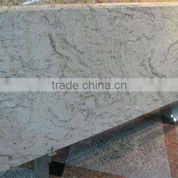 Polished River white granite countertops