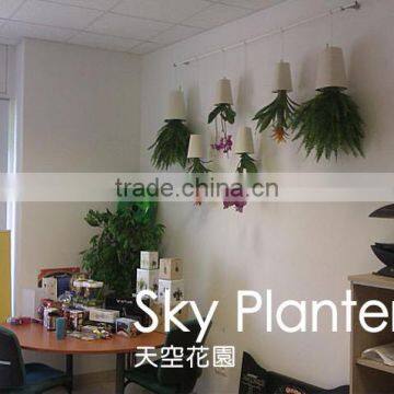 CT-457 Hot Sell Sky Planter Plastic Flower Pot Supplier From China 13.5x13.5x19cm photo-4