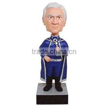 custom make plastic bobble head figurines,custom plastic figurine bobble head hero toys